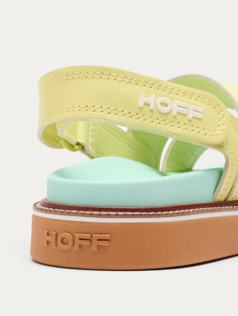 Hoff Road Sandaler Dame Lyse Grønn | JON585NI