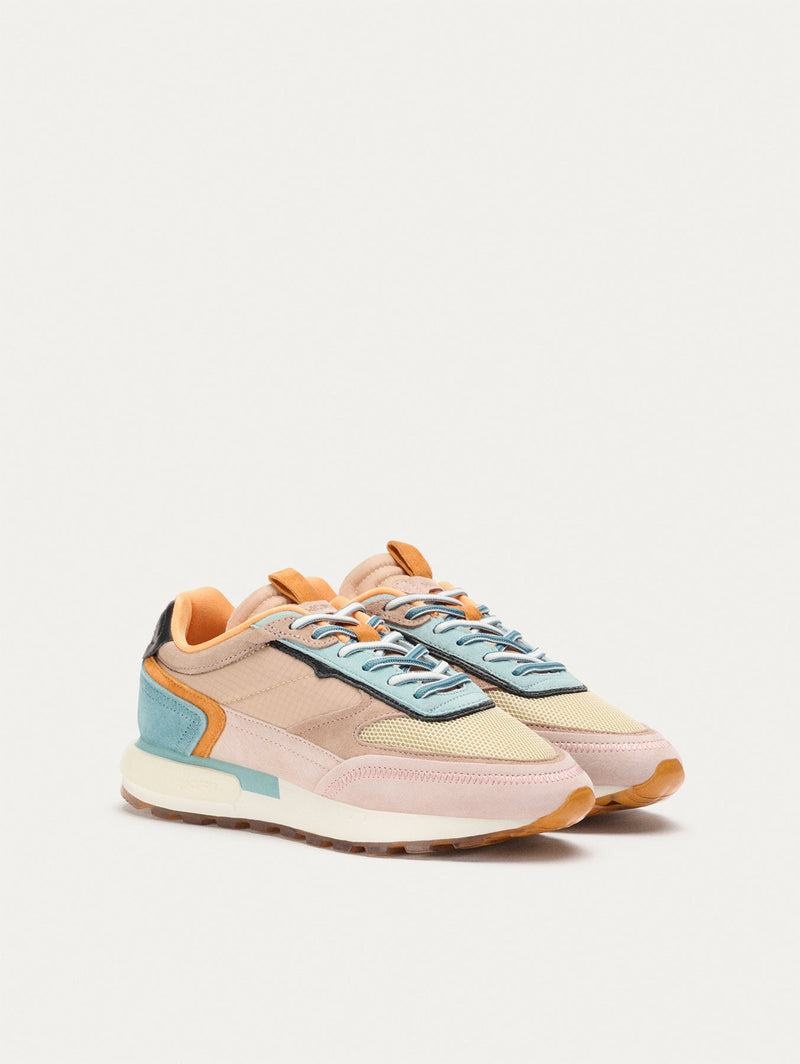 Hoff Tribe Kumasi Joggesko Dame Khaki Rosa Blå | IMW3564ZN